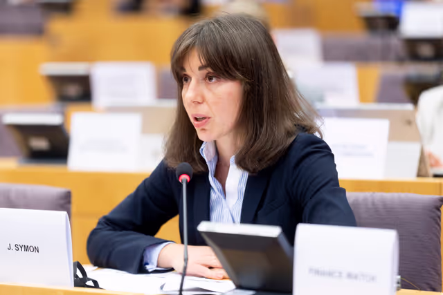 Photo 7: ECON - Public Hearing on the Review of the Securitisation Framework