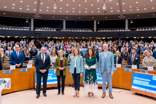EU Covenant of Mayors Ceremony 2025 Cities and Towns Securing Europe's Future