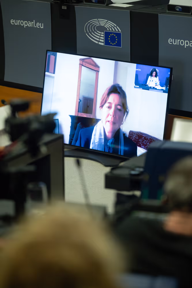 The Daphne Caruana Galizia Prize for journalism press seminar ' Silencing journalists' voices around the world '