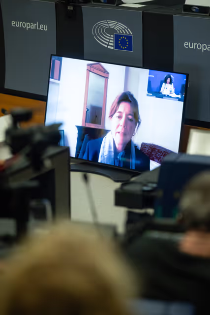 Foto 40: The Daphne Caruana Galizia Prize for journalism press seminar ' Silencing journalists' voices around the world '