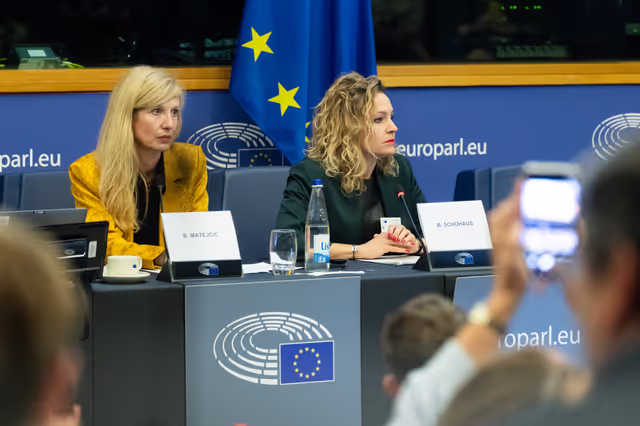 Foto 32: The Daphne Caruana Galizia Prize for journalism press seminar ' Silencing journalists' voices around the world '