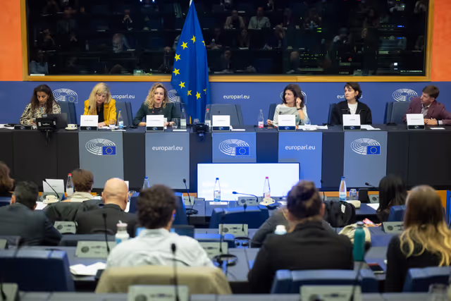 Foto 18: The Daphne Caruana Galizia Prize for journalism press seminar ' Silencing journalists' voices around the world '