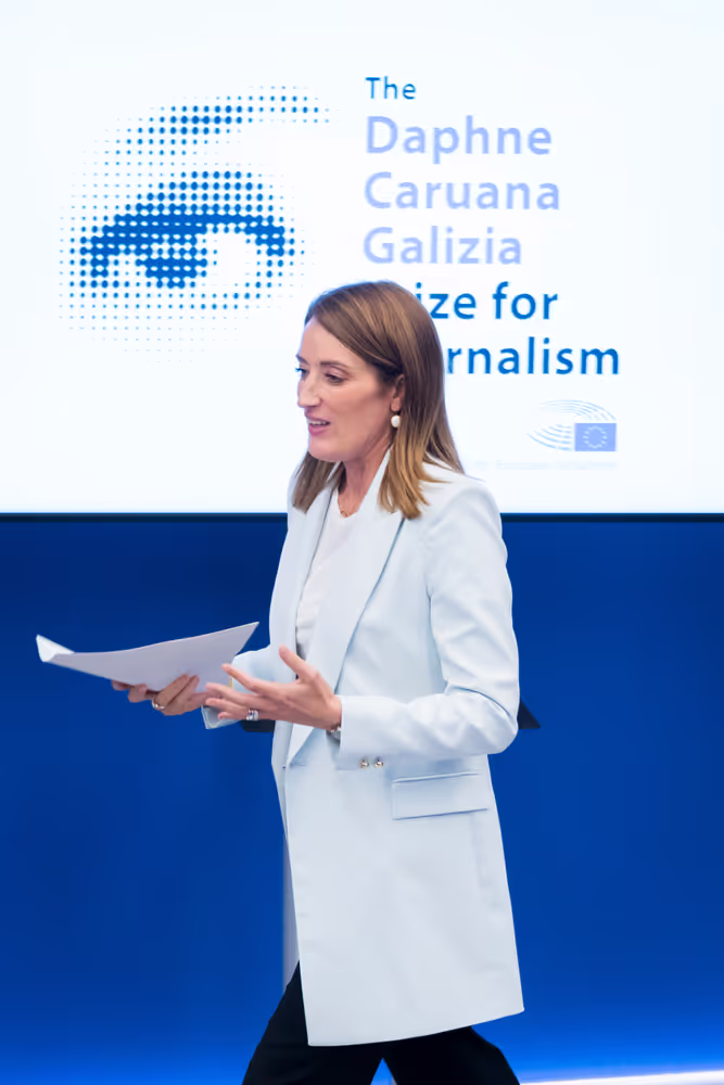 Daphne Caruana Galizia Prize 2025 ceremony