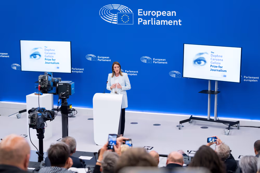 Daphne Caruana Galizia Prize 2025 ceremony