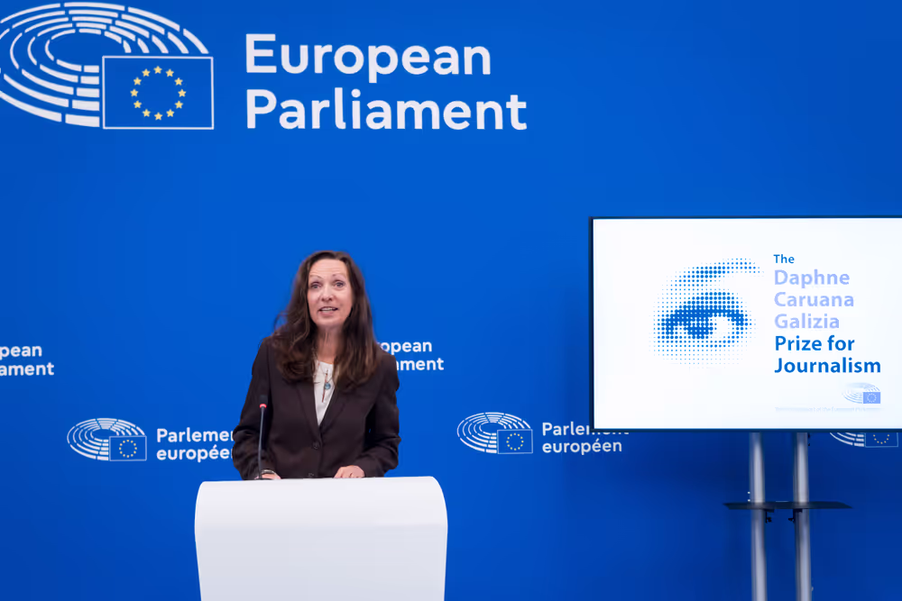 Daphne Caruana Galizia Prize 2025 ceremony