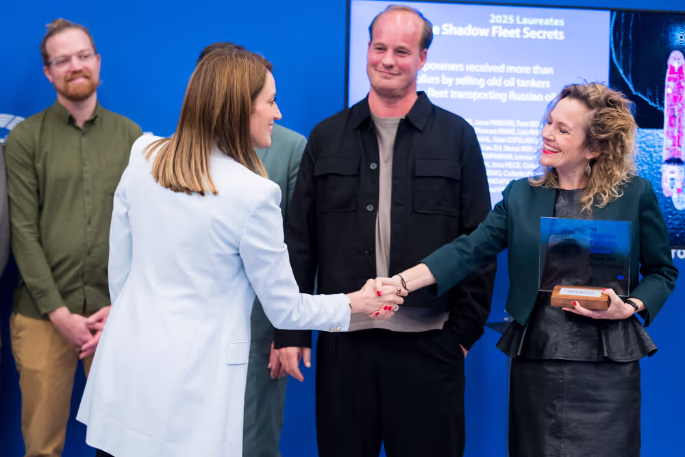 Daphne Caruana Galizia Prize 2025 ceremony