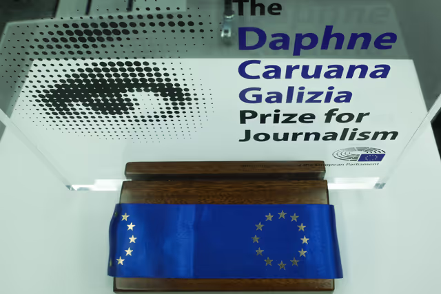 Daphne Caruana Galizia Prize 2025 ceremony
