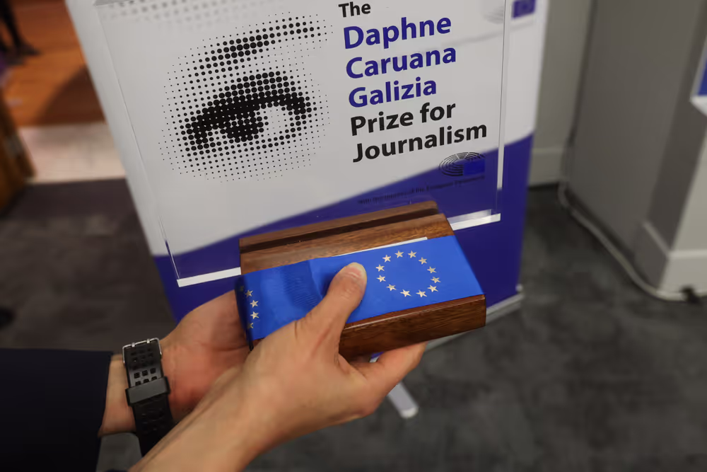 Daphne Caruana Galizia Prize 2025 ceremony