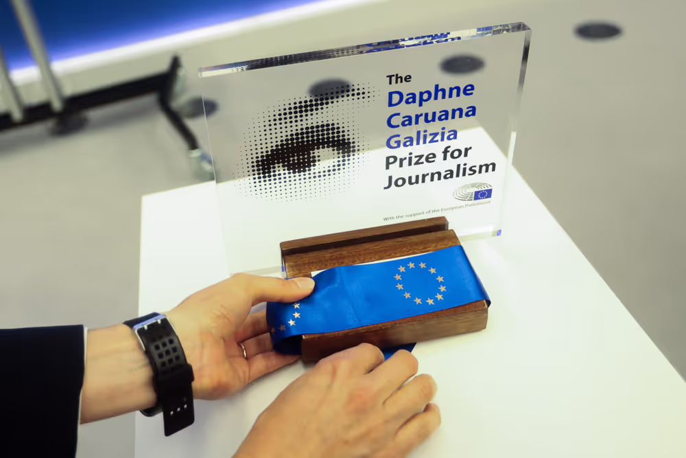 Daphne Caruana Galizia Prize 2025 ceremony
