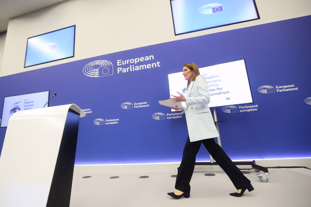Daphne Caruana Galizia Prize 2025 ceremony
