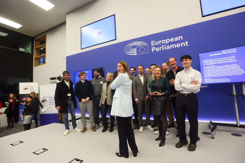 Daphne Caruana Galizia Prize 2025 ceremony