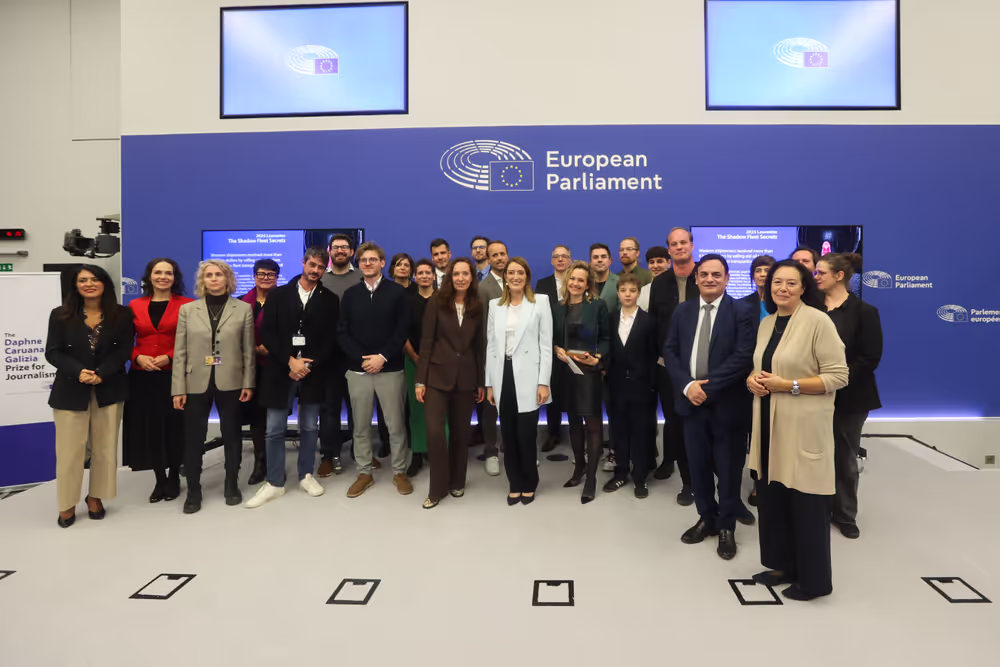 Daphne Caruana Galizia Prize 2025 ceremony