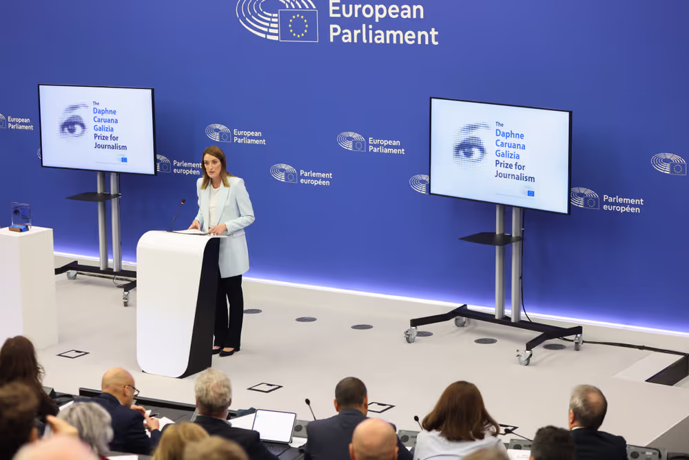 Daphne Caruana Galizia Prize 2025 ceremony