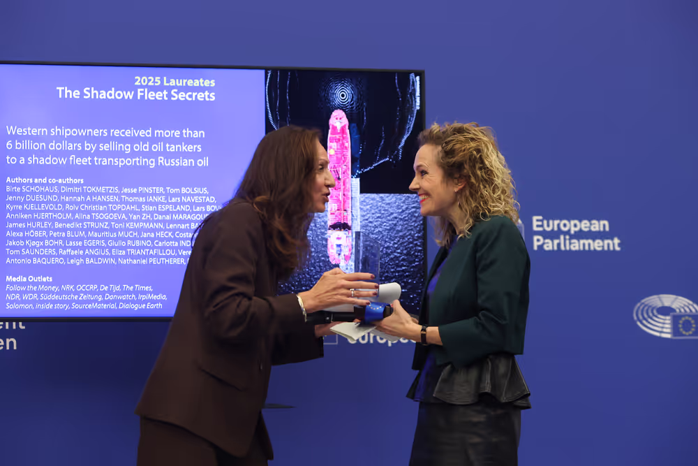 Daphne Caruana Galizia Prize 2025 ceremony