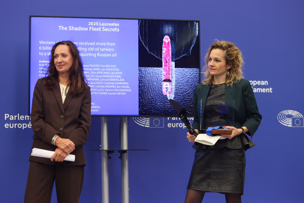 Daphne Caruana Galizia Prize 2025 ceremony