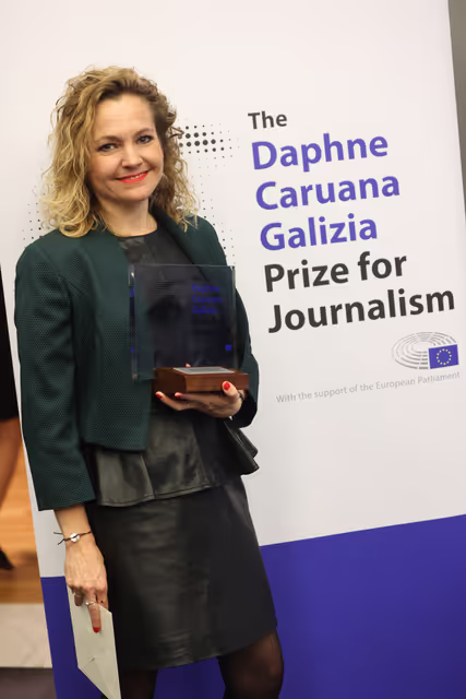 Daphne Caruana Galizia Prize 2025 ceremony