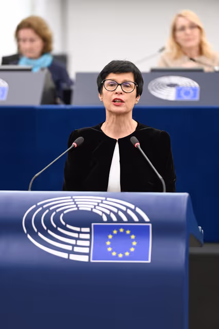 Fotografi 44: EP Plenary session - Polarisation and increased repression in Serbia, one year after the Novi Sad tragedy