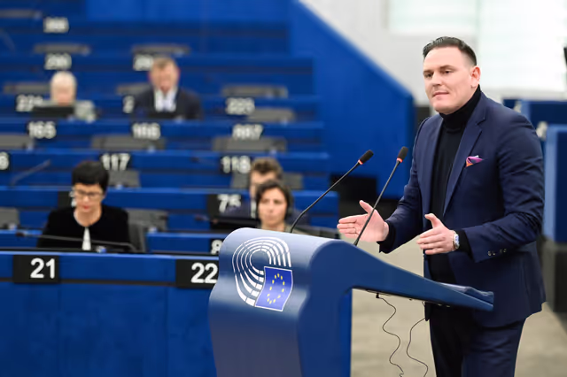 Fotografi 28: EP Plenary session - Polarisation and increased repression in Serbia, one year after the Novi Sad tragedy