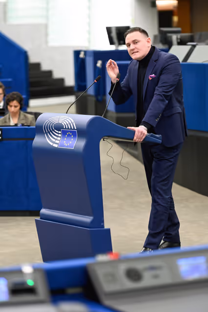 Fotografi 29: EP Plenary session - Polarisation and increased repression in Serbia, one year after the Novi Sad tragedy