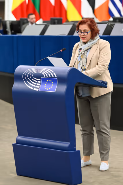 Fotografi 16: EP Plenary session - Polarisation and increased repression in Serbia, one year after the Novi Sad tragedy