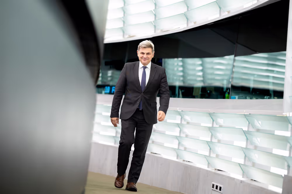 Nikolas FARANTOURIS in thee EP in Strasbourg