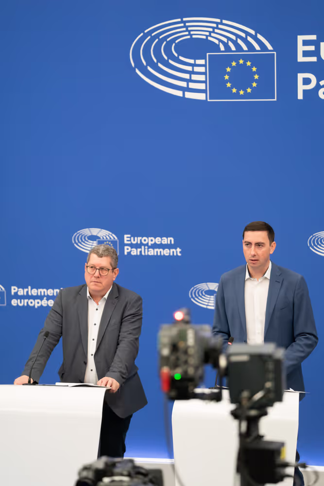 Press conference on EPP Group rejects Forest Monitoring Law