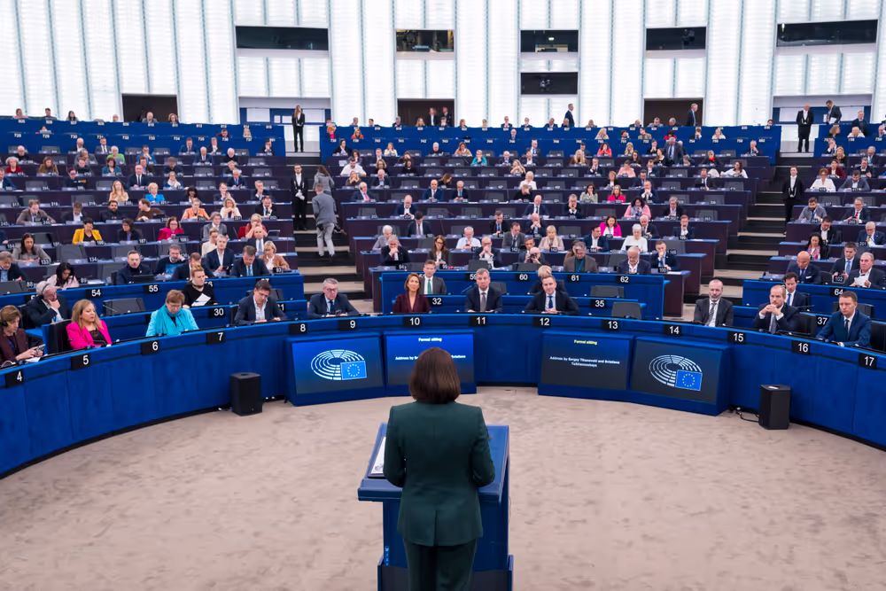 EP Plenary session - Formal Sitting with Sergey TIHANOVSKI, Sakharov Prize laureate 2020 and Sviatlana TSIKHANOUSKAYA, leader of democratic forces of Belarus