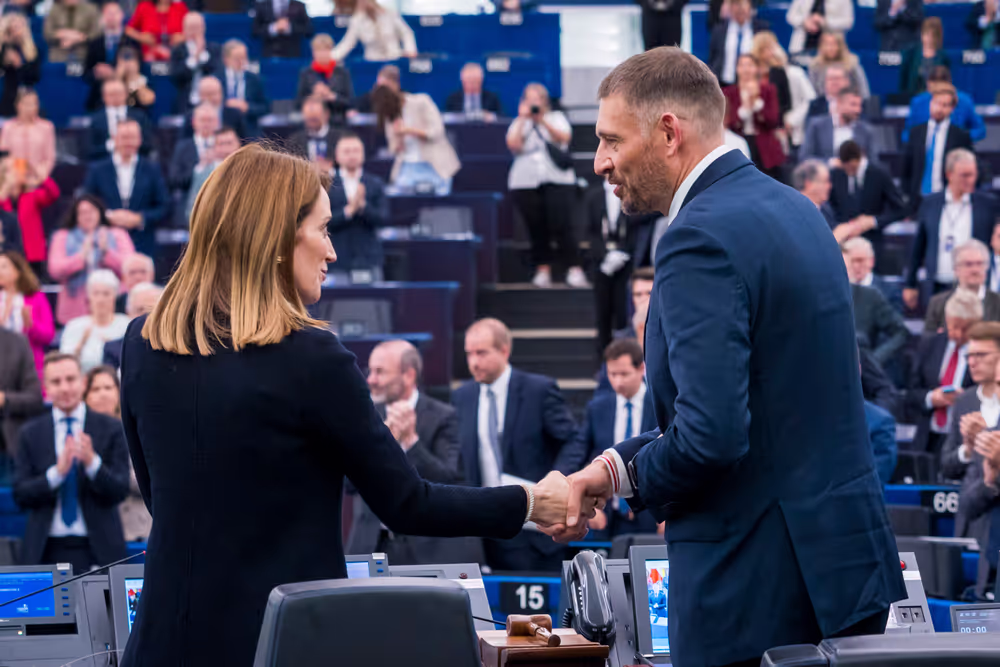 EP Plenary session - Formal Sitting with Sergey TIHANOVSKI, Sakharov Prize laureate 2020 and Sviatlana TSIKHANOUSKAYA, leader of democratic forces of Belarus