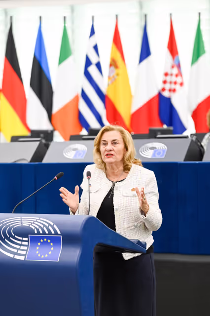 Снимка 5: EP Plenary session - Ending all energy imports from Russia to the EU and closing loopholes through third countries