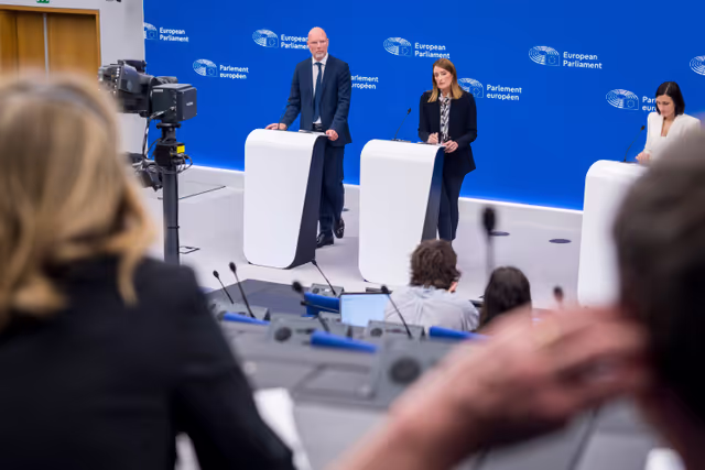 Foto 18: Press conference on simplified sustainability reporting and due diligence obligations for companies