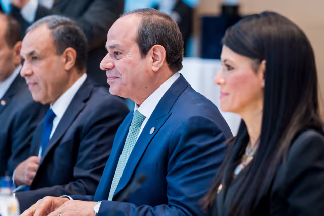 Roberta METSOLA, EP President meets with Abdel Fattah AL-SISSI, President of Egypt