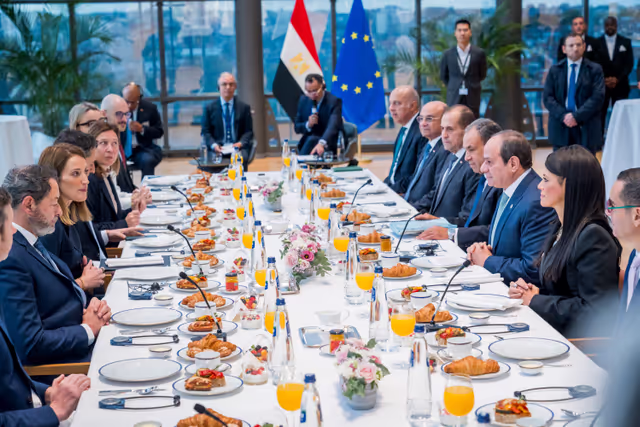 Roberta METSOLA, EP President meets with Abdel Fattah AL-SISSI, President of Egypt