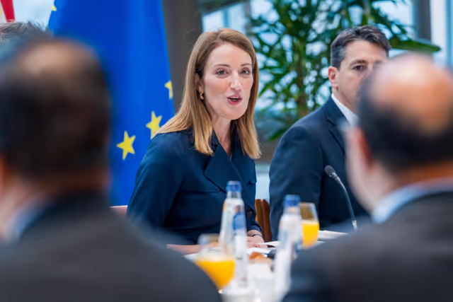 Roberta METSOLA, EP President meets with Abdel Fattah AL-SISSI, President of Egypt