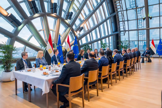 Roberta METSOLA, EP President meets with Abdel Fattah AL-SISSI, President of Egypt