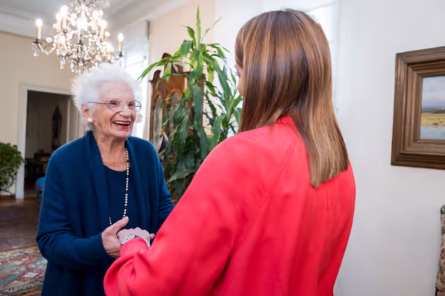 Official visit by Roberta METSOLA, EP President, to Milan (Italy) - Meeting with Liliana SEGRE, Senator for Life of Italy