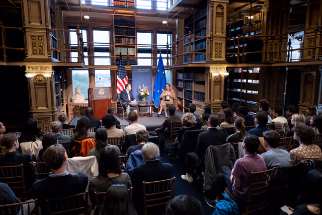 Official visit by Roberta METSOLA, EP President to Washington D.C. (United States of America) - Speech & Q&A at Georgetown University