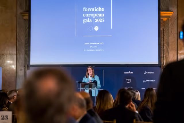 Official visit by Roberta METSOLA, EP President, to Rome (Italy) - Speech at the Formiche European Dinner