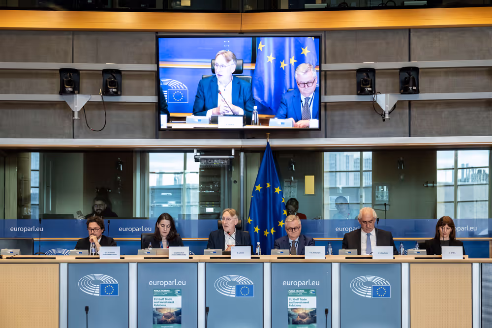 INTA - Public hearing on ' EU- Gulf Cooperation Council Trade and investment relations '
