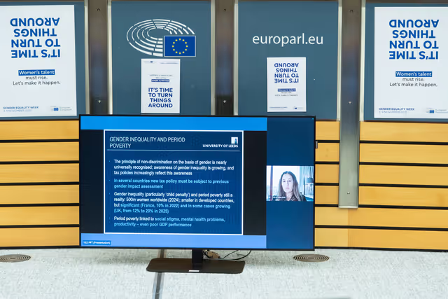 FISC Subcommittee - Public Hearing - The role of VAT and data bias in combatting period poverty