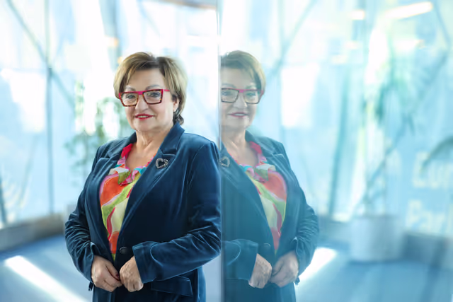 Miroslawa NYKIEL in the EP in Strasbourg