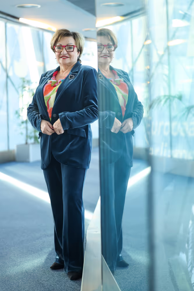 Miroslawa NYKIEL in the EP in Strasbourg