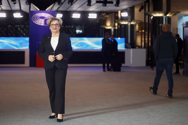 Miroslawa NYKIEL in the EP in Strasbourg