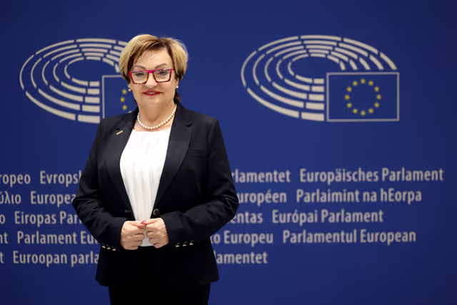 Miroslawa NYKIEL in the EP in Strasbourg