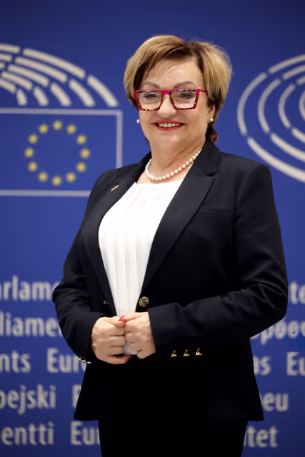 Miroslawa NYKIEL in the EP in Strasbourg