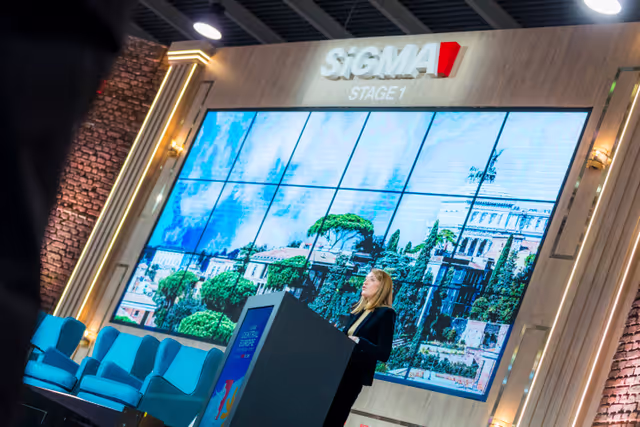 Official visit by Roberta METSOLA, EP President, to Rome (Italy) - Participation to the opening ceremony of Sigma Central Europe, major globale