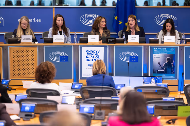 Zdjęcie 13: FEMM - Hearing: Women’s leadership in politics