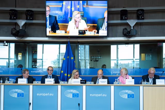 Foto 28: TRAN - Exchange of views with European Coordinators for the TEN-T