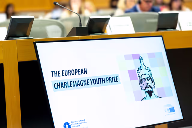 Fotografie 28: CULT- Presentation of European Charlemagne Youth Prize winners