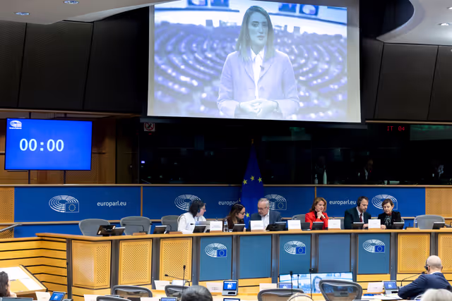 Fotografie 8: CULT- Presentation of European Charlemagne Youth Prize winners