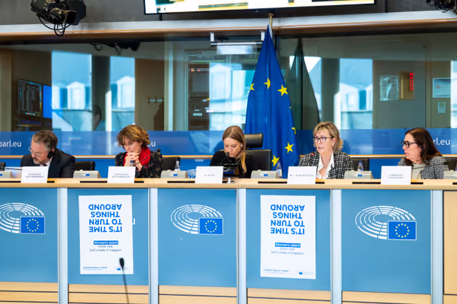 Fotografija 21: ECON -  Structured Dialogue with Maria Luís Albuquerque, Commissioner for Financial Services and the Savings and Investments Union